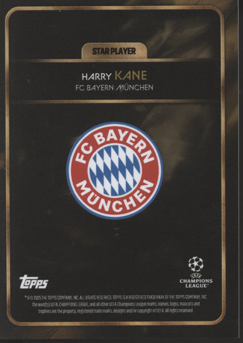 2025 Topps Knockout Harry Kane 1/1