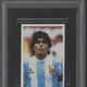 1986 Edizioni Flash Diego Maradona World Cup PSA 4