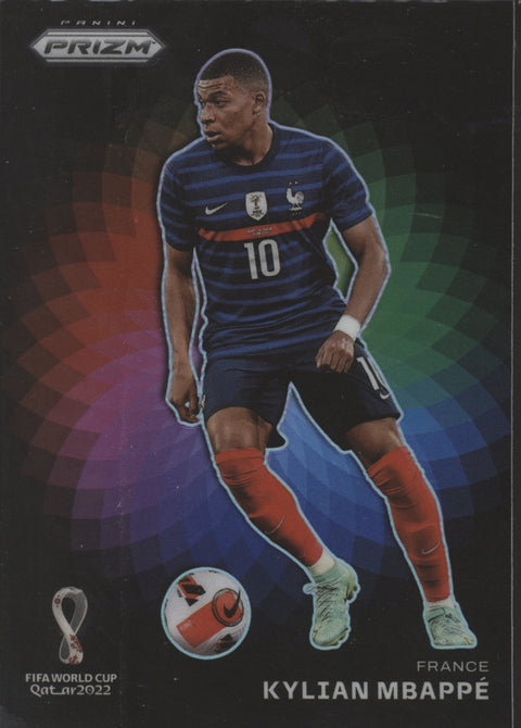 2022 Panini Prizm World Cup Kylian Mbappe Color Wheel #7