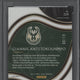 2020/21 Panini Select Giannis Antetokounmpo Gold Disco Prizm Card /10 PSA 9 #224