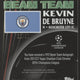 2022 Stadium Club Kevin De Bruyne Beam Team Gold Auto #31/50 #BTA-KD