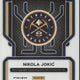 2021 Prizm Silver Nikola Jokic Auto Card #SG-NJK
