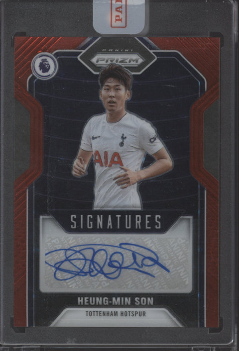 2021/22 Panini Prizm Heung-Min Son Red Stars Auto #S-HMS