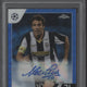 2022 Topps Chrome Alessandro Del Piero Blue Wave Auto #21/75 PSA 10