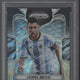 2018 Prizm World Cup Lionel Messi Black Gold Wave #1 PSA 9