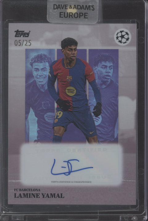 2024/25 Topps Simplicidad Lamine Yamal Auto 05/25