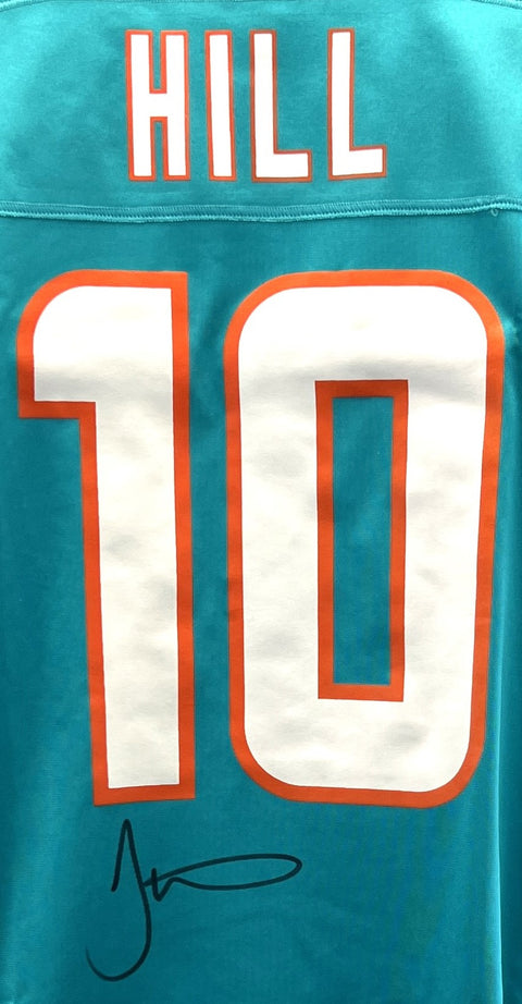 Tyreek Hill #10 Autographed Miami Dolphins Nike Jersey
