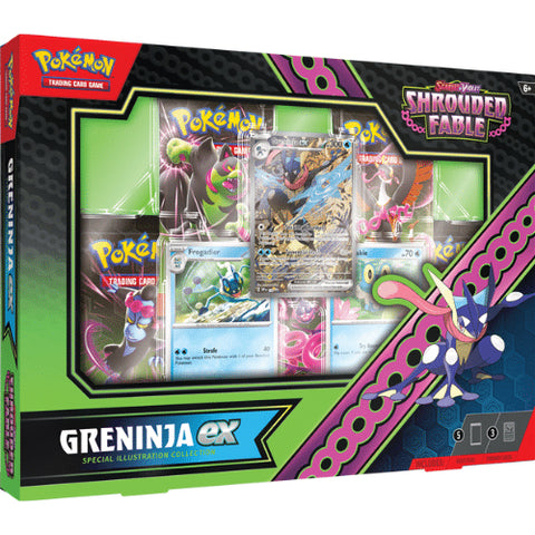 Pokemon S&V: Shrouded Fable Greninja/Kingdra ex Special Illustration Collection