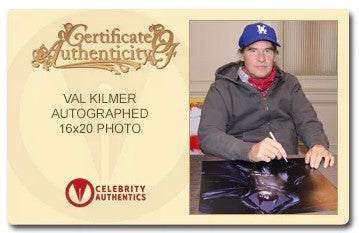 Val Kilmer Autographed Batman Forever 40cm ×50cm Studio Photo Framed