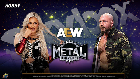 2025 Upper Deck AEW Skybox Metal Universe Wrestling Hobby