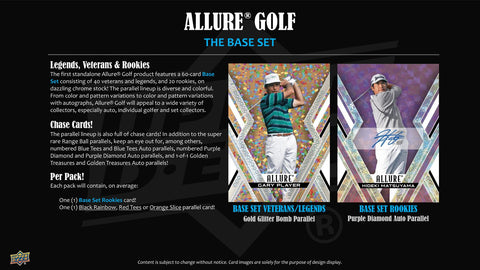 2026 Upper Deck Allure Golf Hobby