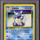 Pokemon Base Set German 1st Edition Wartortle Schillok 42/102 PSA 9