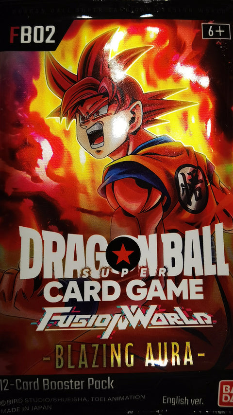 Dragon Ball Super TCG Fusion World 2 Blazing Aura Booster