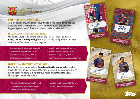 2025/26 Topps Barcelona Forever Hobby