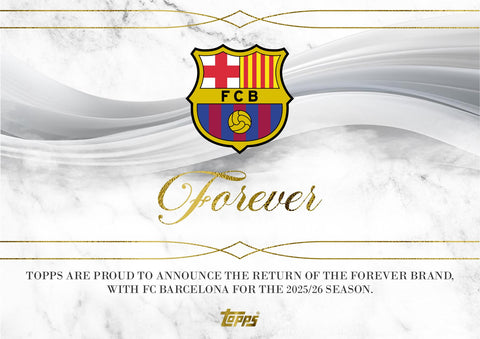 2025/26 Topps Barcelona Forever Hobby