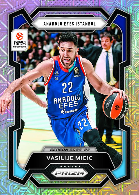 2023/24 Panini Prizm Turkish Airlines EuroLeague Basketball Hobby