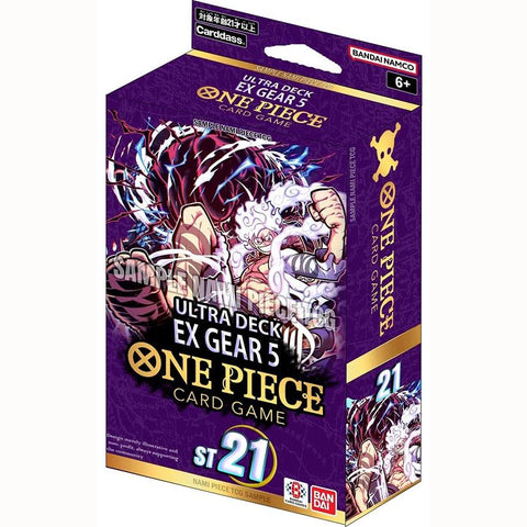 One Piece TCG Gear5 Starter 6-Deck EX Box