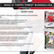 2020/21 Topps Finest Bundesliga Soccer Hobby