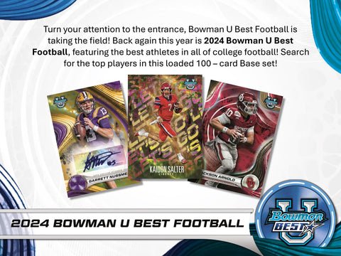 2024 Bowman University Best Football Hobby Box