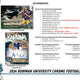 2024 Bowman University Chrome Football 7-Pack Blaster