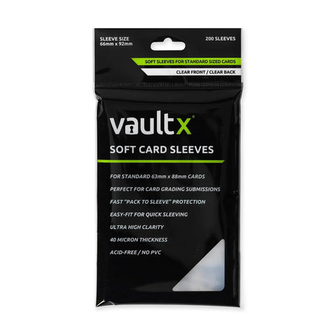 Vault X Standard Soft Card Sleeves (200ct)