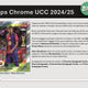 2024/25 Topps Chrome UEFA Club Competitions Soccer 7-Pack Blaster