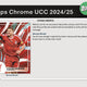 2024/25 Topps Chrome UEFA Club Competitions Soccer 7-Pack Blaster