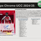 2024/25 Topps Chrome UEFA Club Competitions Soccer 7-Pack Blaster