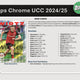 2024/25 Topps Chrome UEFA Club Competitions Soccer Breaker Delight