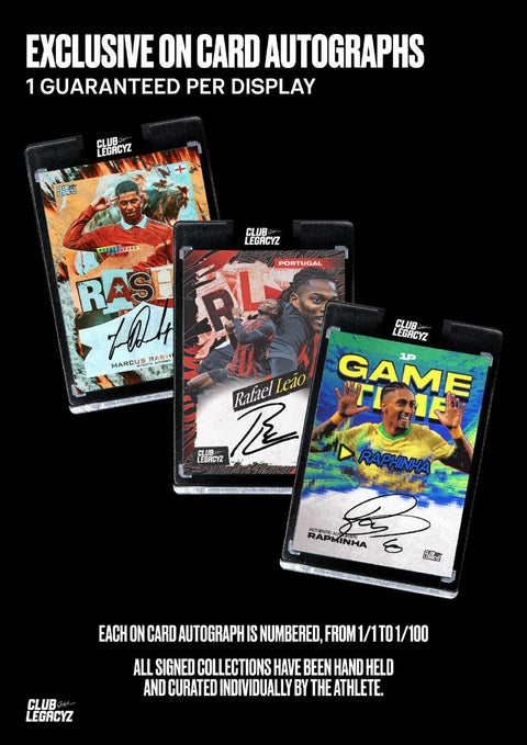 2026 Club Legacyz Icons Soccer Third Edition Hobby