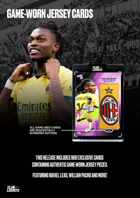 2026 Club Legacyz Icons Soccer Third Edition Hobby