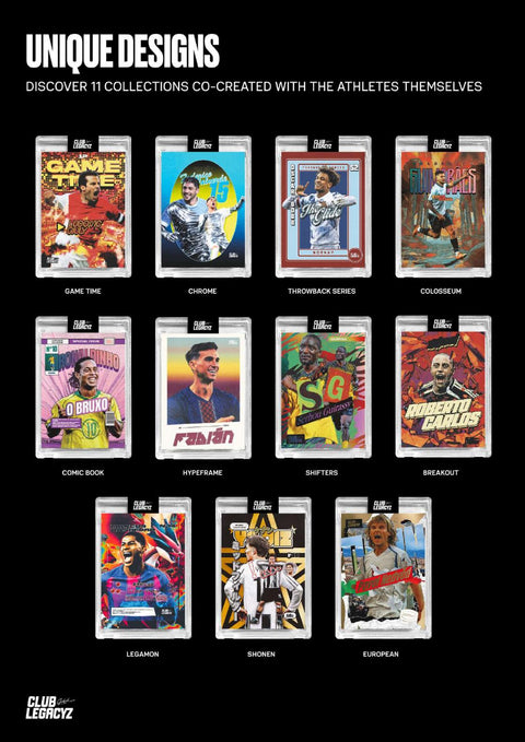 2026 Club Legacyz Icons Soccer Third Edition Hobby