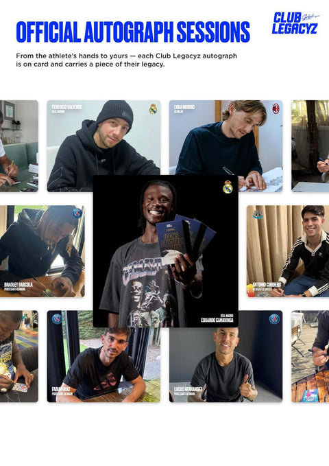 2025 Club Legacyz Icons Soccer Second Edition Hobby