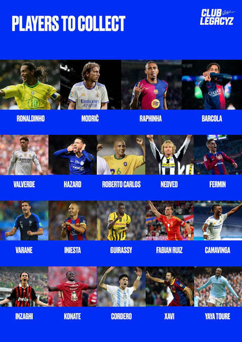 2025 Club Legacyz Icons Soccer Second Edition Hobby