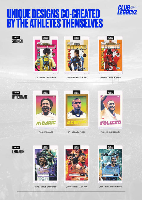 2025 Club Legacyz Icons Soccer Second Edition Hobby