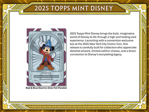 Disney Mint Hobby (Topps 2025)