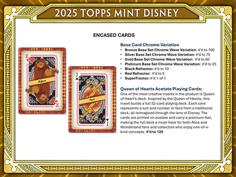 Disney Mint Hobby (Topps 2025)