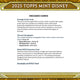 Disney Mint Hobby (Topps 2025)