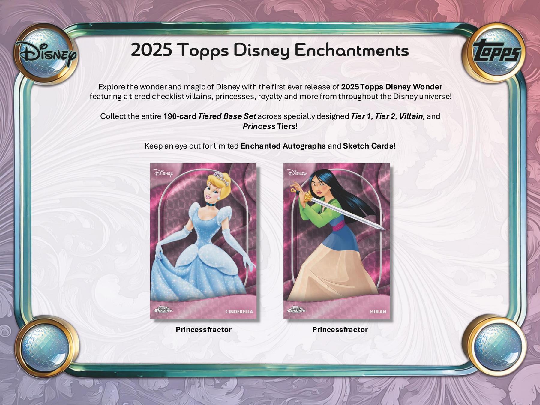 topps シンデレラ　ディズニー　ワンダー　2025 Disney Wonder Mega (Topps 2025) – Dave & Adam's Europe