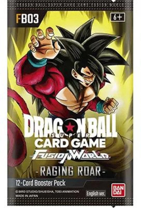 Dragon Ball Super TCG Fusion World 3 Raging Roar Booster