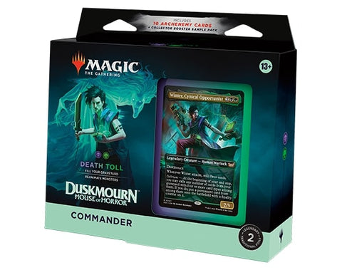 Magic the Gathering Duskmourn: House of Horror Commander Deck