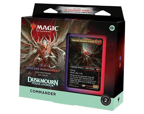 Magic the Gathering Duskmourn: House of Horror Commander Deck