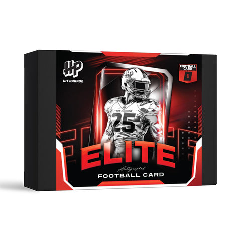 2025 Hit Parade Football Autographed Card Elite Series 5 Hobby