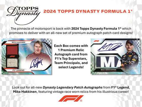 2024 Topps Dynasty F1 Formula 1 Hobby