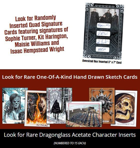 Game Of Thrones The Great Houses Hobby (Rittenhouse 2025)