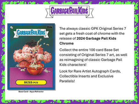 Garbage Pail Kids Chrome Series 7 - 7-Pack Blaster (Topps 2024)