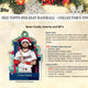 2025 Topps Holiday Baseball Tin