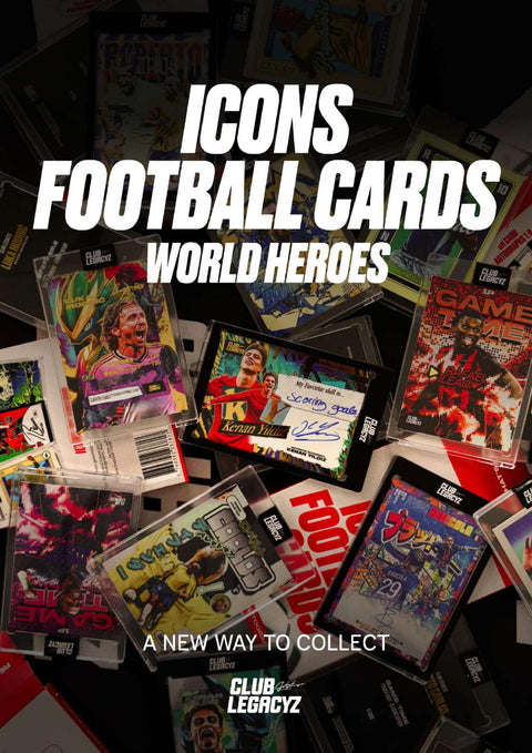 2026 Club Legacyz Icons World Heroes Soccer Fourth Edition Hobby