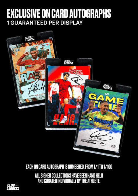 2026 Club Legacyz Icons World Heroes Soccer Fourth Edition Hobby