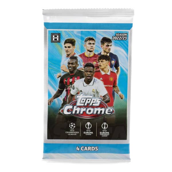 2022/23 Topps Chrome UEFA Club Competitions Soccer Hobby LITE